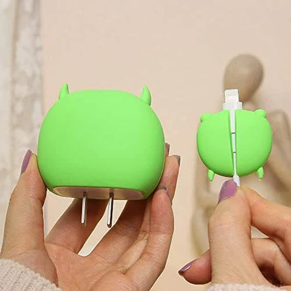 Iphone Charger Case Cover - Cyclope - 4 Piece Set